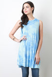 Pastel Tie Dye Trapeze Dress