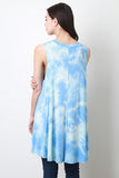 Pastel Tie Dye Trapeze Dress