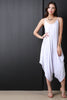 Plunging Neckline Draping Oversize Jumpsuit