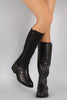 Dollhouse Elasticized Riding Knee High Boots