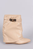 Twist-Lock Fold Down Shaft Wedge Booties