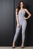 Sleeveless Jersey Knit Leotard Jumpsuit