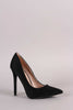 Shoe Republic LA Vegan Haircalf Pointy Toe Pump