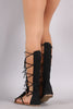 Liliana Fringe Front Flat Gladiator Sandal