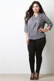 Double Button Placket Top