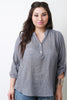 Double Button Placket Top