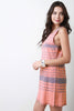 Sleeveless Tie-Dye Shift Dress