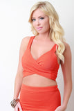 Twist Front Crop Top