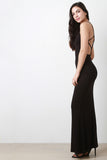 Solid Jersey Knit Maxi Dress