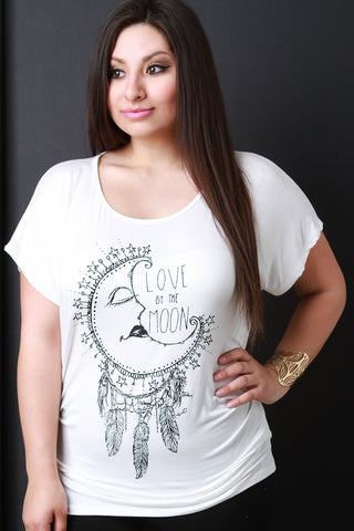 Love By The Moon Graphic Tee