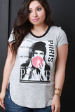 Paris Graphic Print Tee Shirt