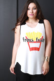 Plus Size French Friday Tank