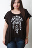 Anchor Dreamcatcher Graphic Print Tee