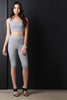 Thermal Knit Sleeveless Crop Top