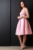 Solid Taffeta Pleated Midi Dress