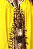 African Dashiki Print V-neck Dress