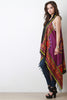 Dashiki Print Sleeveless Maxi Vest