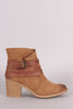 Qupid Wrapping Straps Western Boots