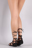 Liliana Laced Cage Pointy Toe Flat