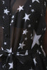 Star Print Button Up Maxi Top