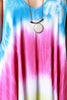 Tie Dye Trapeze Handkerchief Dress