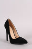 Liliana Velvet Pointy Toe Stiletto Pump