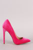 Liliana Velvet Pointy Toe Stiletto Pump