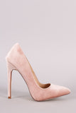 Liliana Velvet Pointy Toe Stiletto Pump