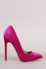 Liliana Velvet Pointy Toe Stiletto Pump