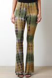 Bohemian Tie Dye High Waisted Bell Bottoms