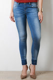 Release Hem Denim Jeans