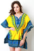 African Dashiki Smock Waist Mini Dress