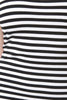 Off The Shoulder Stripe Bodycon Dress