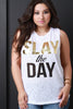 Slay All Day Graphic Tank Top