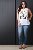 Slay All Day Graphic Tank Top